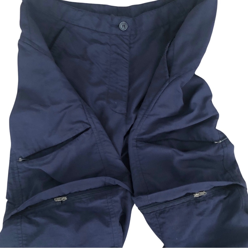 McKinley Convertible Navy Blue Hiking Casual Pants/Shorts Size 8 - Picture 9 of 13
